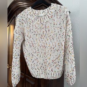 Colorful dot sweater